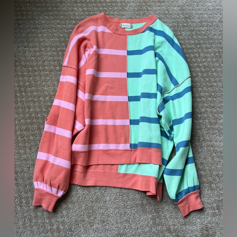Altar’d Stats Two Tone Pullover